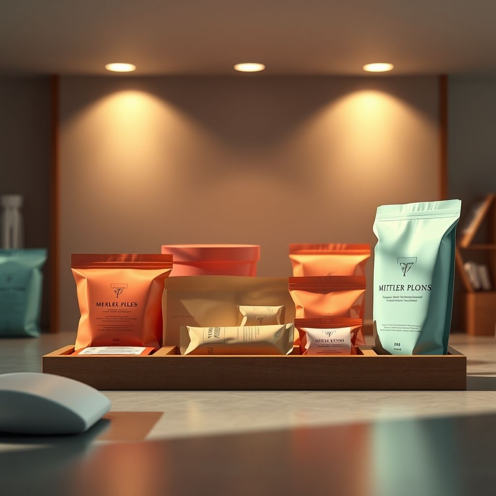 การเลือกสีและวัสดุในการบรรจุภัณฑ์